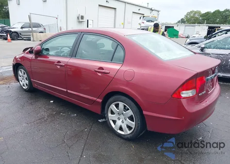 2010 Honda Civic Lx from USA, damaged, VIN 2HGFA1F53AH560738